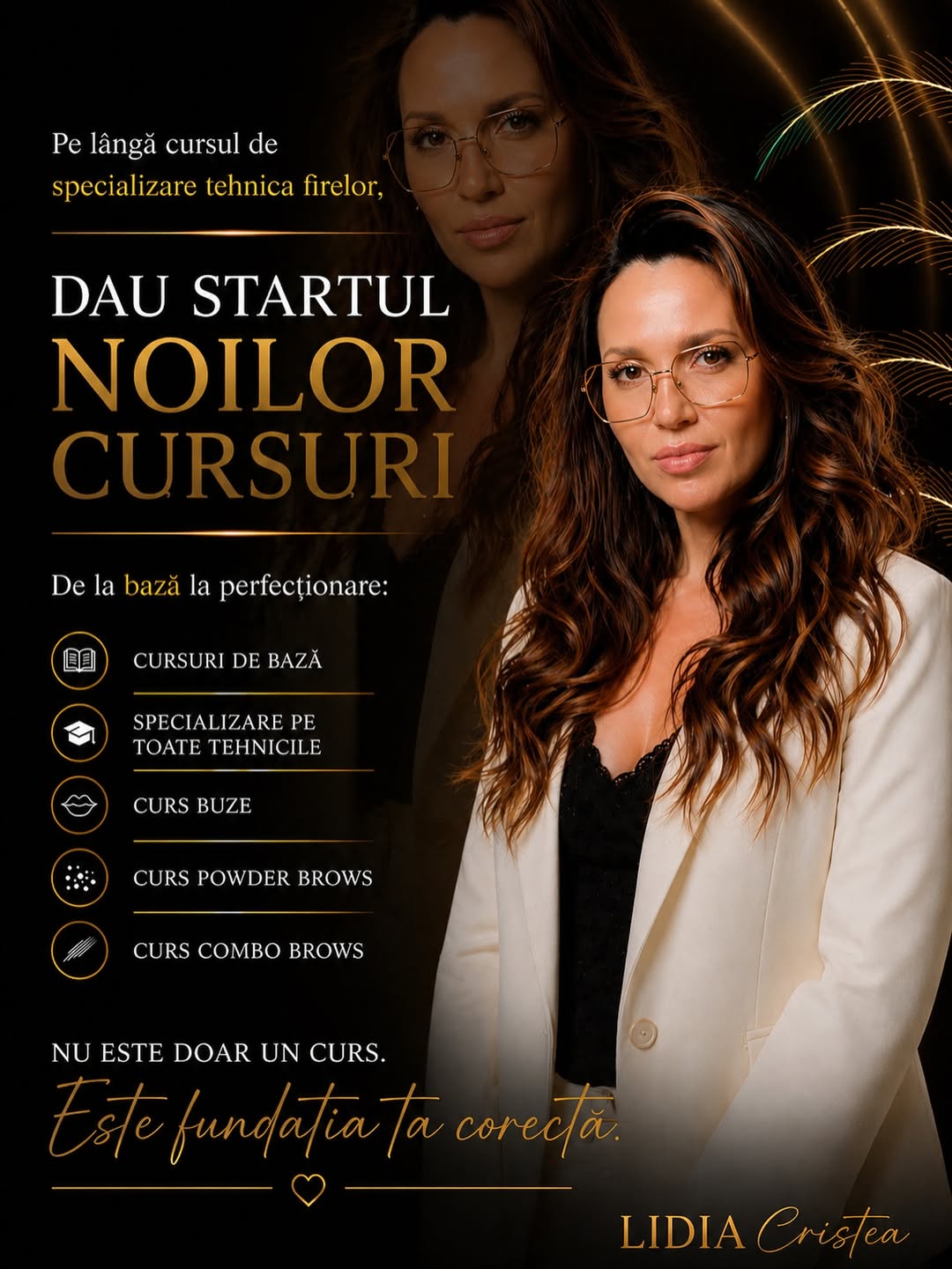 Cursante la cursurile de micropigmentare Lidia Cristea